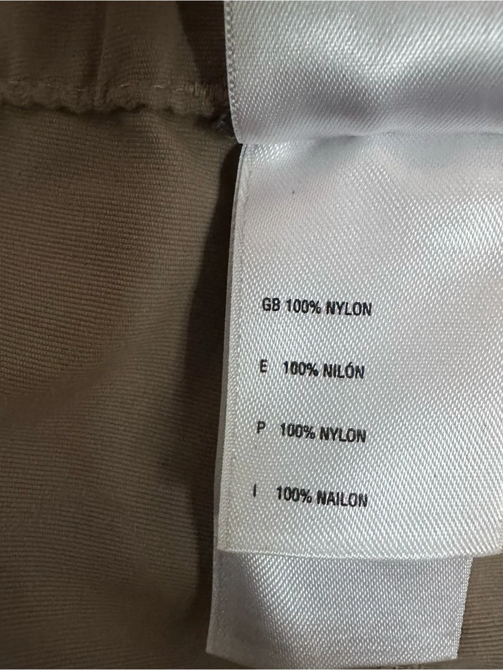 The North Face Paramount Tan Cargo Shorts Built-In Belt XXL 2008 Y2K Nylon